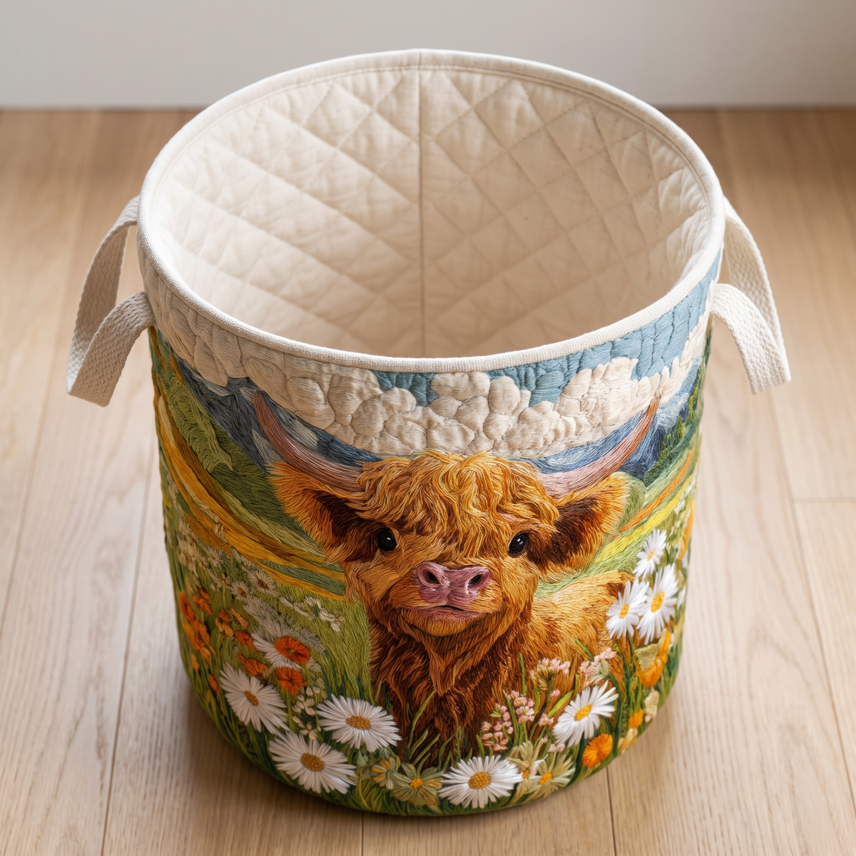 Quilted Laundry Basket - Blooming Highlands