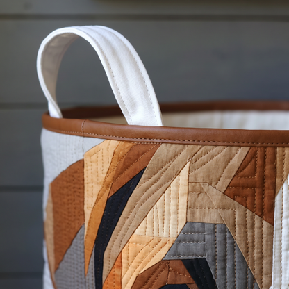 Quilted Laundry Basket - Bold Boxer