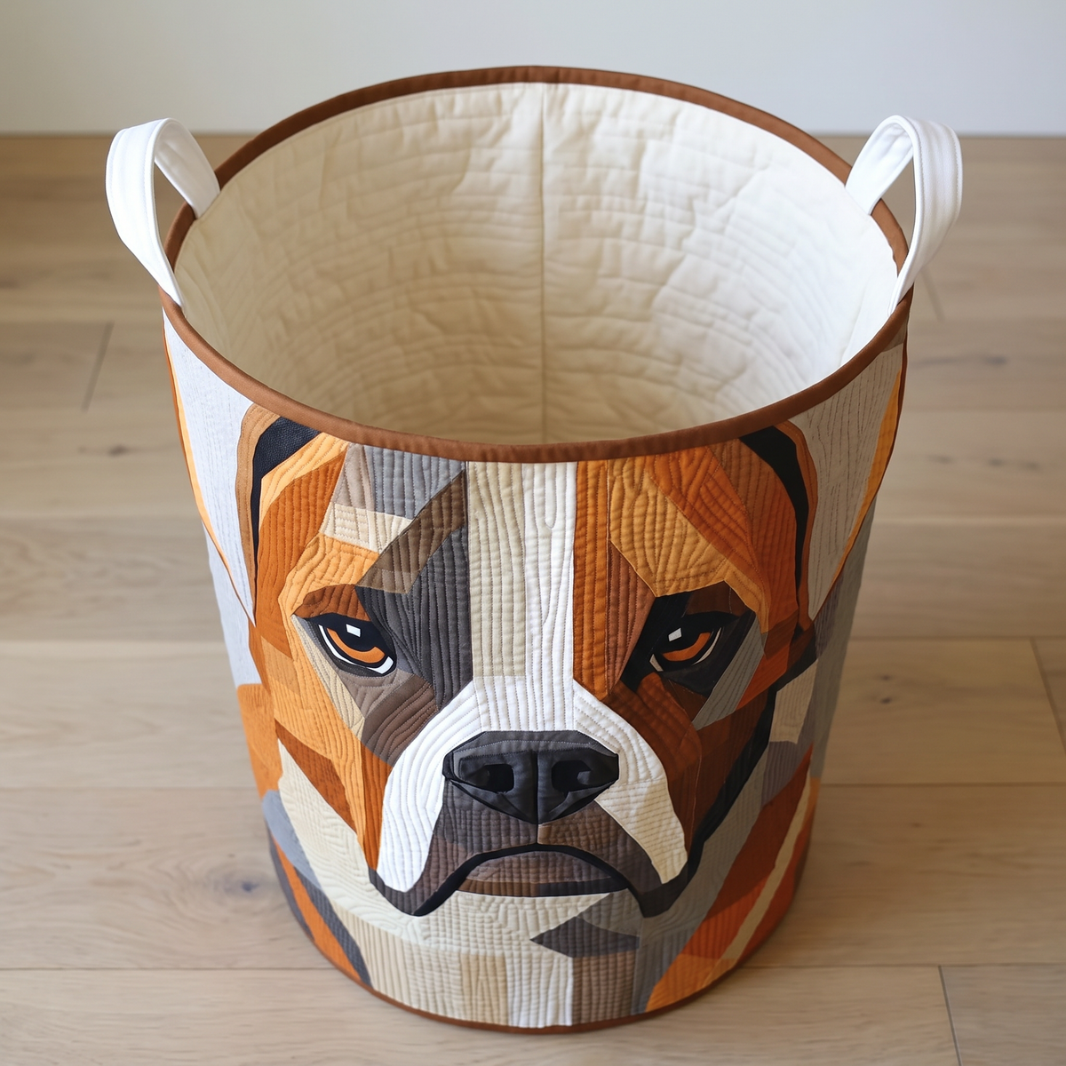 Quilted Laundry Basket - Bold Boxer