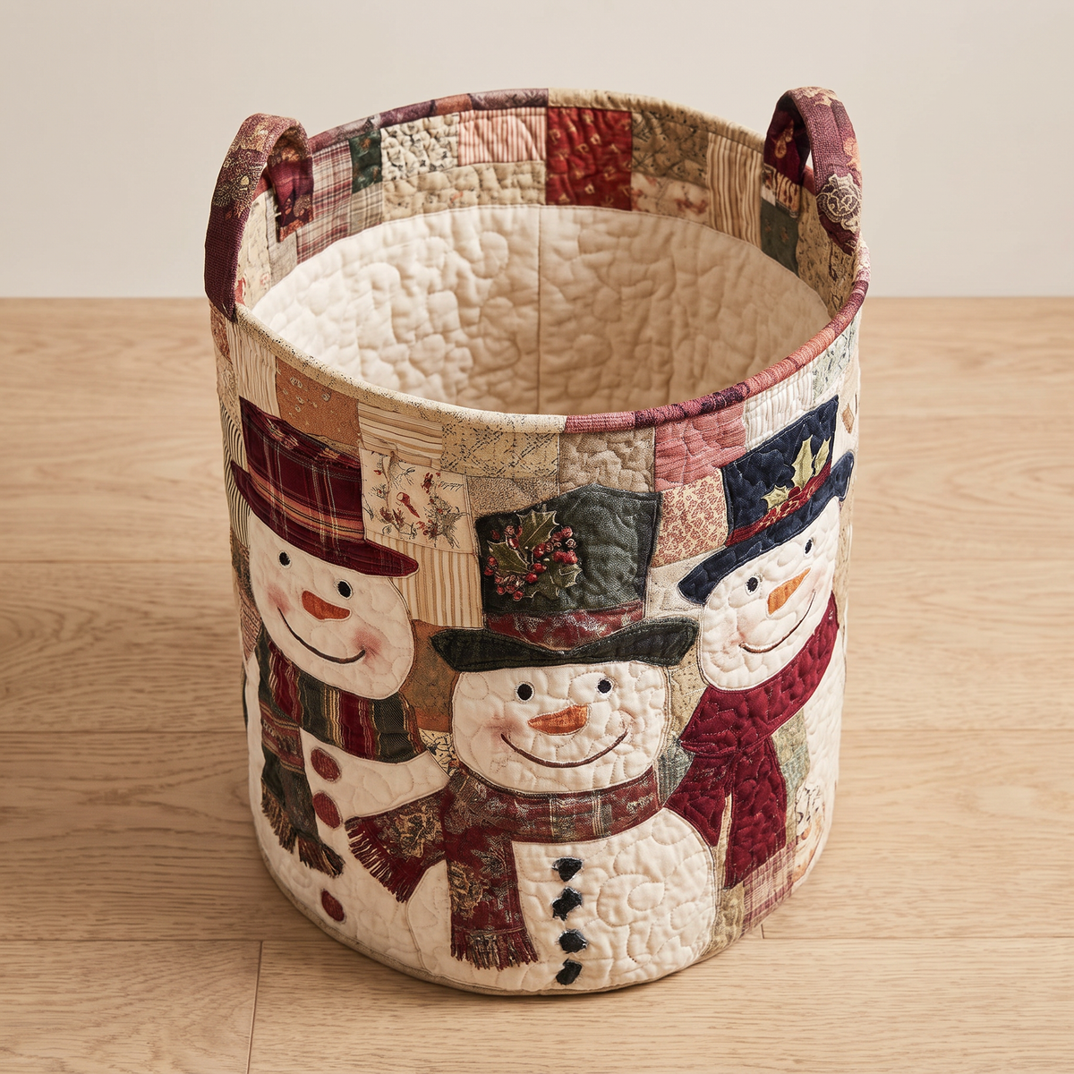 Quilted Laundry Basket - Cheerful Spirit