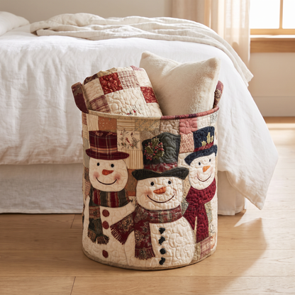 Quilted Laundry Basket - Cheerful Spirit