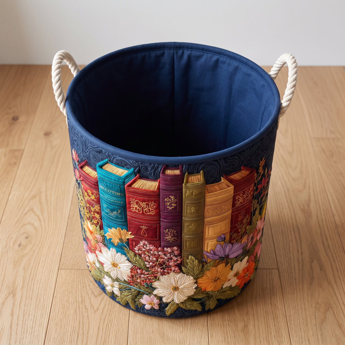 Quilted Laundry Basket - Classic Style