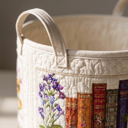 Quilted Laundry Basket - Cozy Cocoon