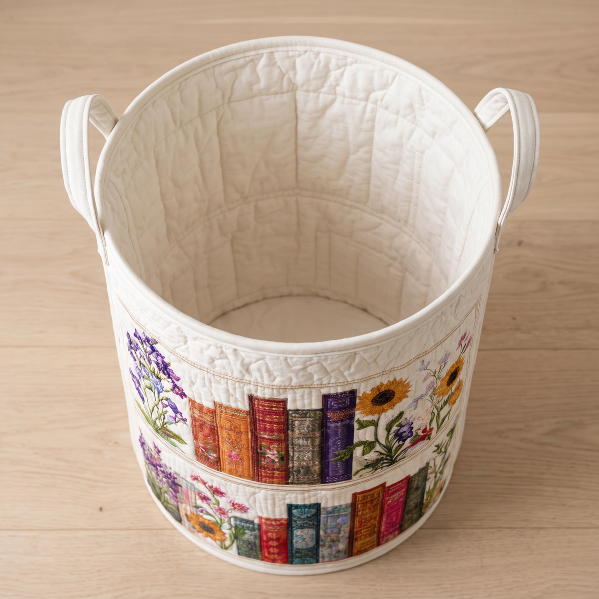 Quilted Laundry Basket - Cozy Cocoon