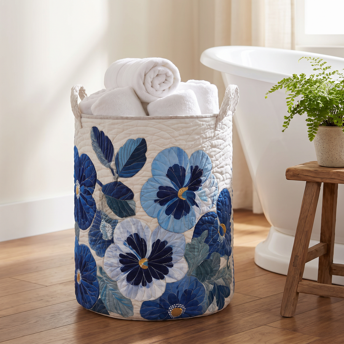 Quilted Laundry Basket - Dandy Dream