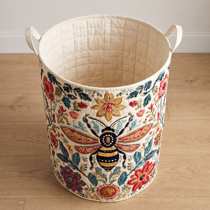 Quilted Laundry Basket - Prairie Spirit