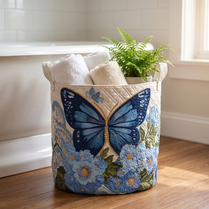 Quilted Laundry Basket - Serene Charm