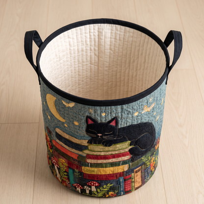 Quilted Laundry Basket - Starry Book Land