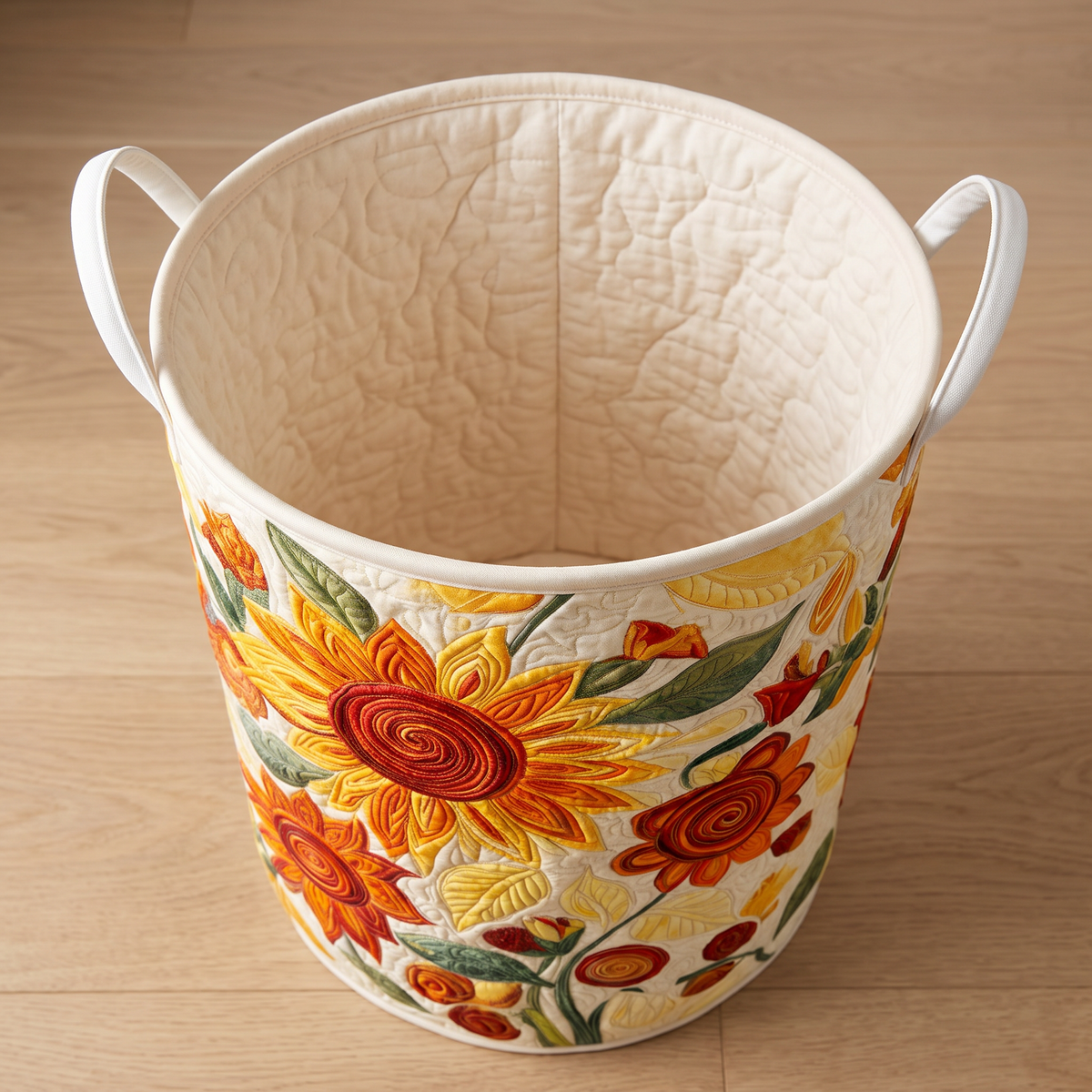 Quilted Laundry Basket - Sun Cushions