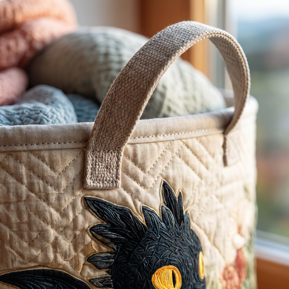 Quilted Laundry Basket - The Guardian