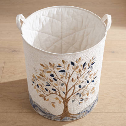 Quilted Laundry Basket - Vital Bloom