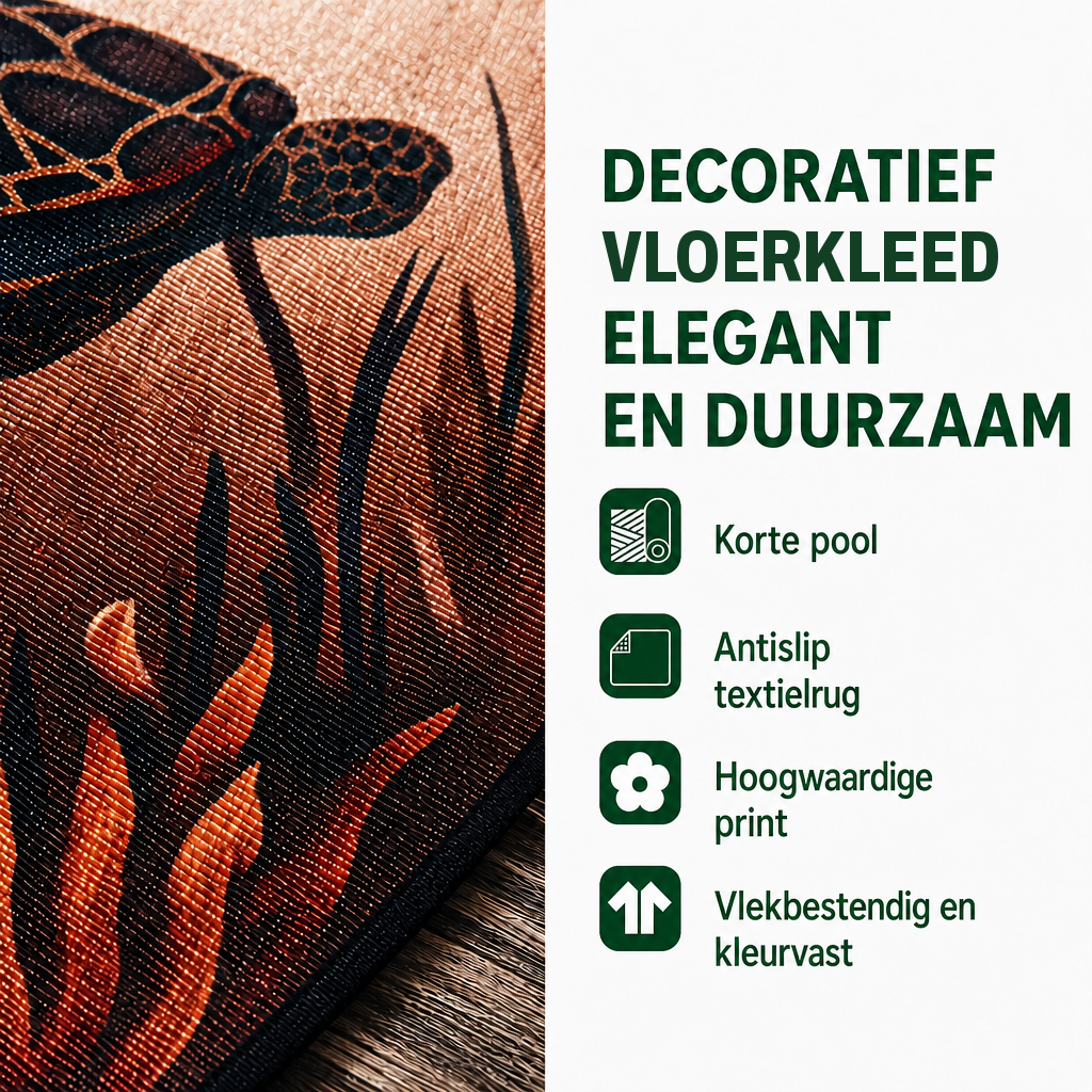 Sanne - Decorative Area Rug - Guardian of the Deep